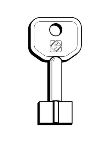 CHIAVE A POMPA ATRA 5AT3 SILCA OTTONE NICHELATO