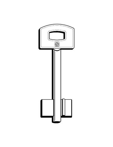 CHIAVE DOPPIA MAPPA SECUREMME 5SCM10 SILCA OTTONE NICHELATO