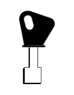 CHIAVE A POMPA MOTTURA ORIGINALE 92105C OTTONE NICHELATO