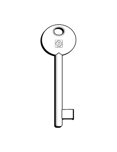 CHIAVE PATENT 6P2D SILCA OTTONE