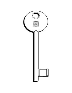 CHIAVE PATENT 6P3S SILCA OTTONE