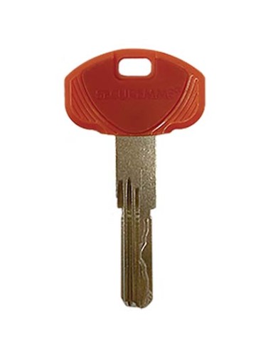 CHIAVE PUNZONATA SECUREMME EVO K64 HAND OTTONE NICHELATO