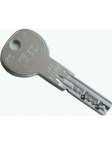 CHIAVE PUNZONATA ISEO 020819 ORIGINALE OTTONE
