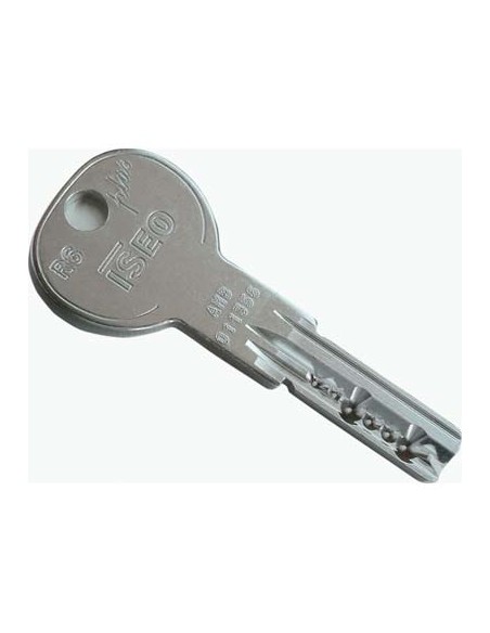 CHIAVE PUNZONATA ISEO 020819 ORIGINALE OTTONE