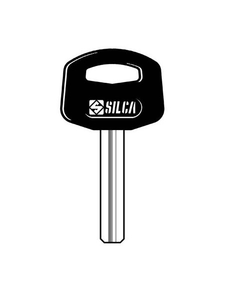 CHIAVE PUNZONATA ABUS AB38P SILCA ALPACCA