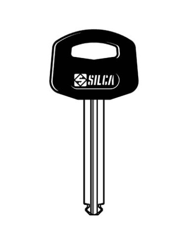 CHIAVE PUNZONATA ABUS AB60P SILCA OTTONE NICHELATO