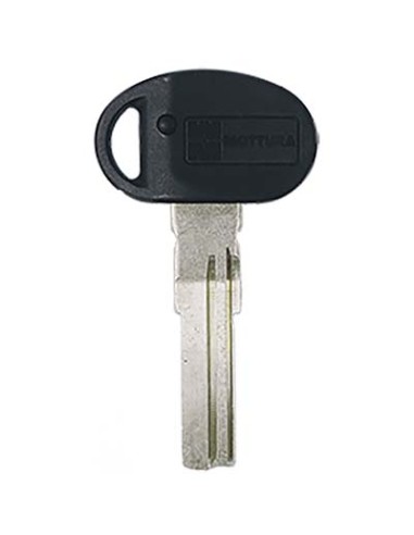 CHIAVE PUNZONATA MOTTURA 92C10B0 ORIGINALE CHAMPIONS OTTONE NICHELATO