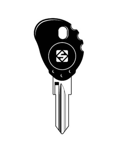 CHIAVE AUTO ZADI ZD23RCP SILCA ACCIAIO NICHELATO