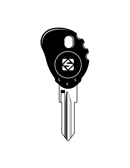 CHIAVE AUTO ZADI ZD23RCP SILCA ACCIAIO NICHELATO