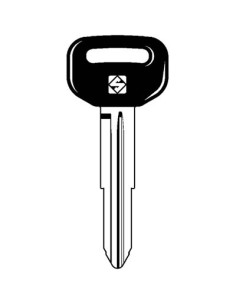 CHIAVE AUTO DAIHATSU DH4RP SILCA ACCIAIO NICHELATO
