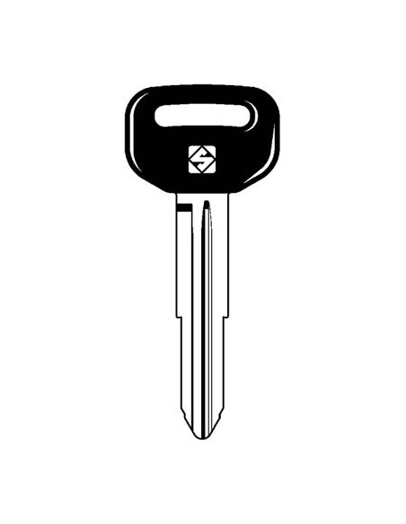 CHIAVE AUTO DAIHATSU DH4RP SILCA ACCIAIO NICHELATO