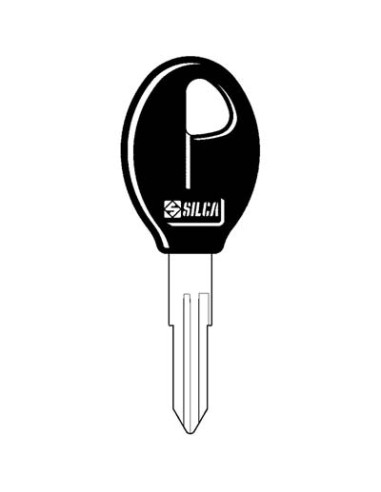 CHIAVE AUTO NISSAN NSN11BP SILCA ACCIAIO NICHELATO