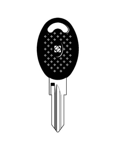 CHIAVE AUTO ZADI ZD23RBP SILCA BRAND VARI ACCIAIO NICHELATO