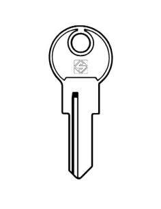 CHIAVE AUTO BOSS BOS1 SILCA ACCIAIO NICHELATO