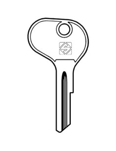 CHIAVE AUTO BOSCH BH7 SILCA ACCIAIO NICHELATO