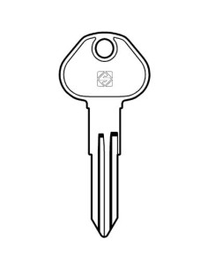 CHIAVE AUTO DATSUN NISSAN DAT12 SILCA ACCIAIO NICHELATO