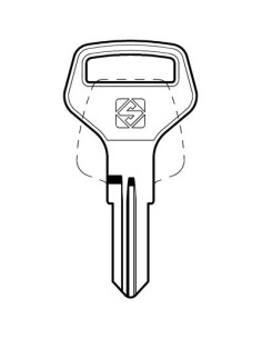 CHIAVE AUTO CASH BOX CAX1R SILCA ACCIAIO NICHELATO