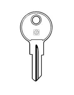 CHIAVE AUTO HUDSON BRIGGS&STRATTON HD1R SILCA ACCIAIO NICHELATO