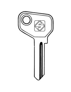 CHIAVE AUTO FIAT IVECO ML1 SILCA ACCIAIO NICHELATO