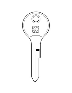 CHIAVE AUTO BMW NE31 SILCA ACCIAIO NICHELATO