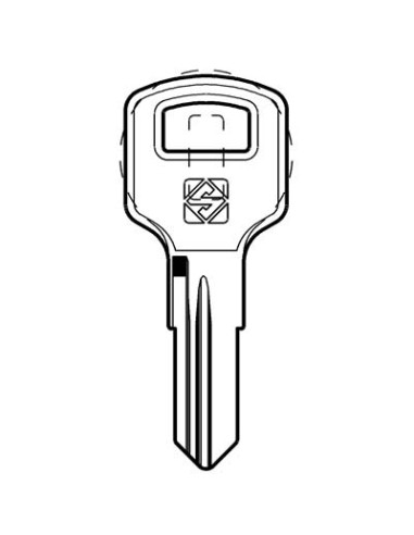 CHIAVE AUTO ZADI ZD26R SILCA ACCIAIO NICHELATO