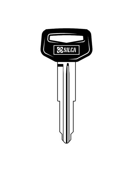 CHIAVE AUTO TOYOTA TOY37P SILCA ACCIAIO NICHELATO