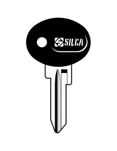 CHIAVE AUTO PIAGGIO WO1RP SILCA OTTONE NICHELATO