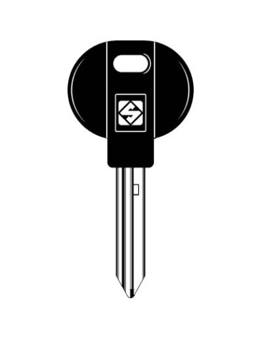 CHIAVE AUTO CITROEN SX10BP SILCA ACCIAIO NICHELATO