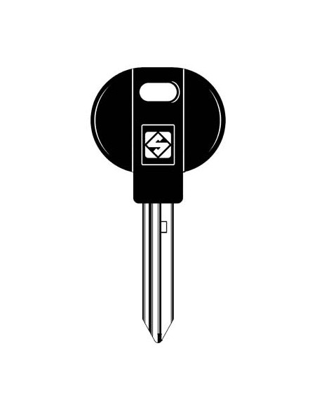 CHIAVE AUTO CITROEN SX10BP SILCA ACCIAIO NICHELATO