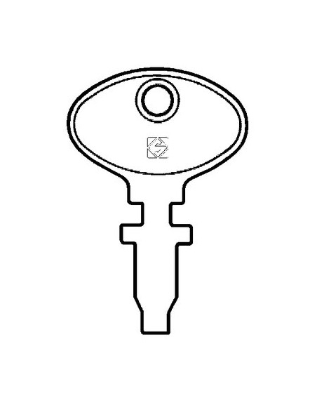 CHIAVE AUTO FIAT FA1 SILCA ACCIAIO NICHELATO