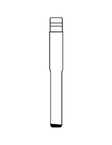 CHIAVE FLIP AUTO FORD HU101CH SILCA OTTONE NICHELATO
