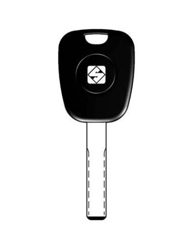 CHIAVE AUTO TRANSPONDER CITROEN FIAT HU83TE SILCA