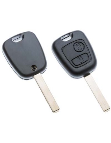 GUSCIO CHIAVE AUTO CITROEN PEUGEOT VA2RS2 SILCA PULSANTI 2