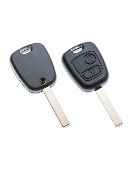 GUSCIO CHIAVE AUTO CITROEN PEUGEOT VA2RS2 SILCA PULSANTI 2