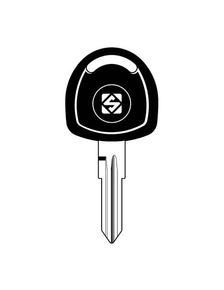 CHIAVE AUTO TRANSPONDER OPEL YM28T2 SILCA