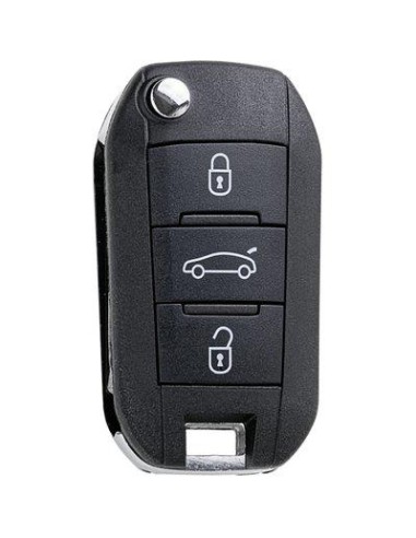 TELECOMANDO AUTO + TRANSPONDER HU83R21 SILCA CITROEN PEUGEOT
