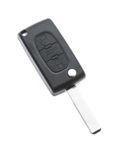 GUSCIO CHIAVE AUTO CITROEN HU83BRS8 SILCA PULSANTI 3