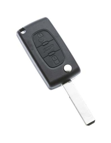GUSCIO CHIAVE AUTO CITROEN HU83BRS8 SILCA PULSANTI 3