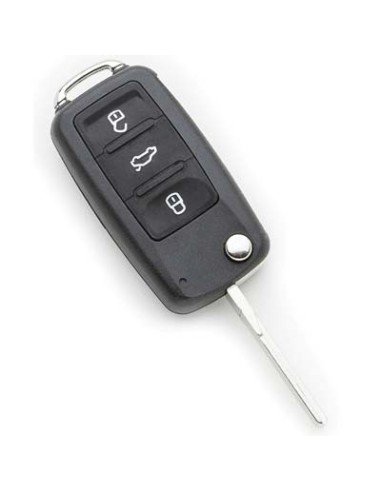 GUSCIO CHIAVE AUTO VOLKSWAGEN HU66BRS8 SILCA PULSANTI 3