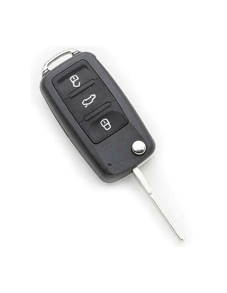 GUSCIO CHIAVE AUTO VOLKSWAGEN HU66BRS8 SILCA PULSANTI 3