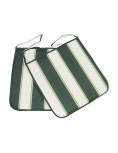 CUSCINO PANAREA CM.39X39X2  RIGATO VERDE