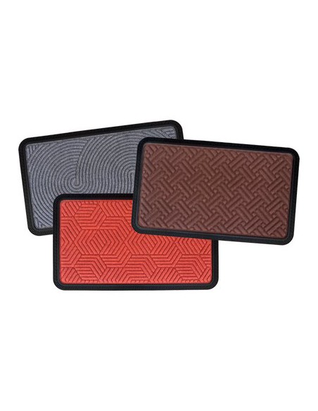 ZERBINO BORDER GRADINO POLIPROPILENE + GOMMA CM 25X60