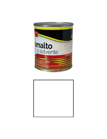 SMALTO A SOLVENTE HAND BIANCO OPACO RAL 9010 LT 2,5
