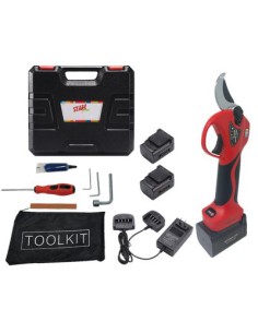 FORBICE BATTERIA EASYCUT REX STARS VOLT 16,8 AH 4,0+2,0 MM 25/32 + VALIGIA