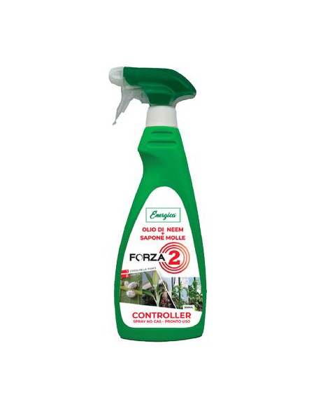 INSETTICIDA FORZA 2 ENERGICA OLIO NEEM+SAPONE MOLLE ML 500