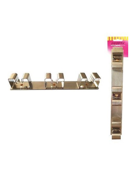 GANCIO PORTASCOPE PRONTY INOX 3 POSTI