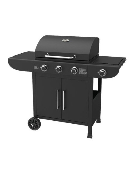 BARBECUE GAS SAMBA 3+1 DOMUS FUOCHI 3+1 CM 126X57 H.CM 105