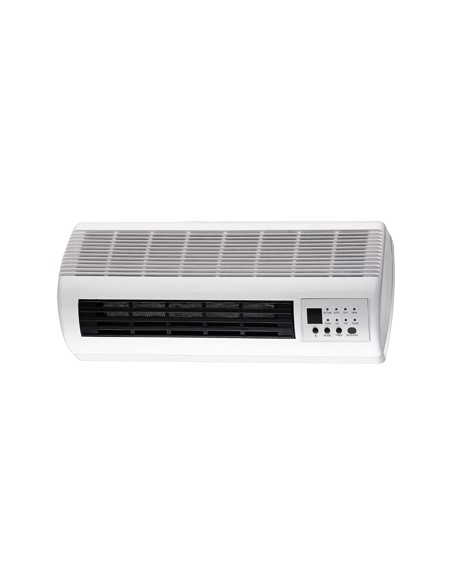 TERMOVENTILATORE A PARETE BADIA EFFE VOLT 230 KW 1/2 + TIMER + TEL CM 45X11 H.CM 18.5