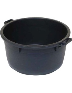 MASTELLONE SOTTOSPINA TONDO NERO + MANICI ICS LDPE LT 100 CM 75 H.CM 33