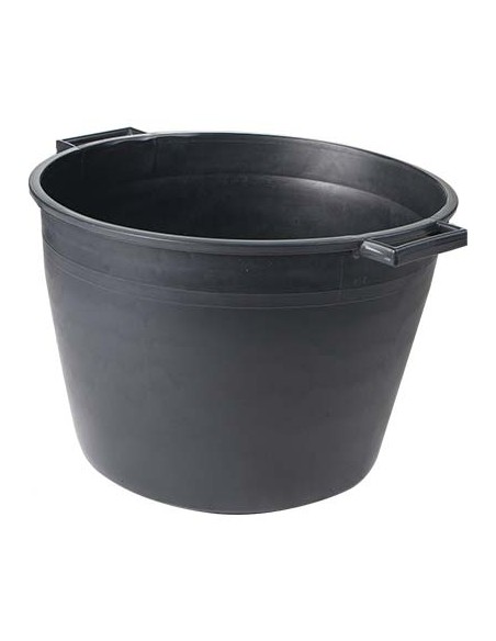CASSA PORTA MACERIE ICS FONDO TONDO PE NERO CM 47 H.CM 33 LITRI 40